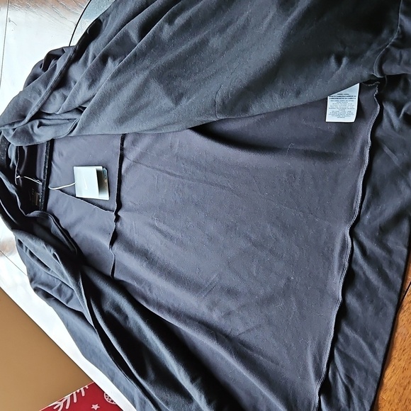 Nike Dri Fit Black Twist Front Cardigan Jacket XL NWT - Picture 11 of 16